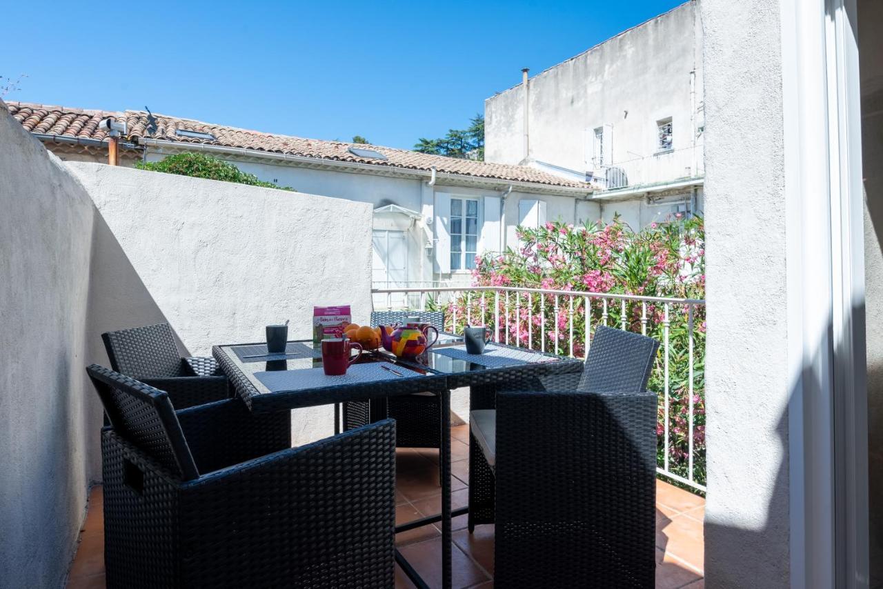 Le Pandora, Proche Tour Magne, Parking Et Terrasse Apartment นีมส์ ภายนอก รูปภาพ